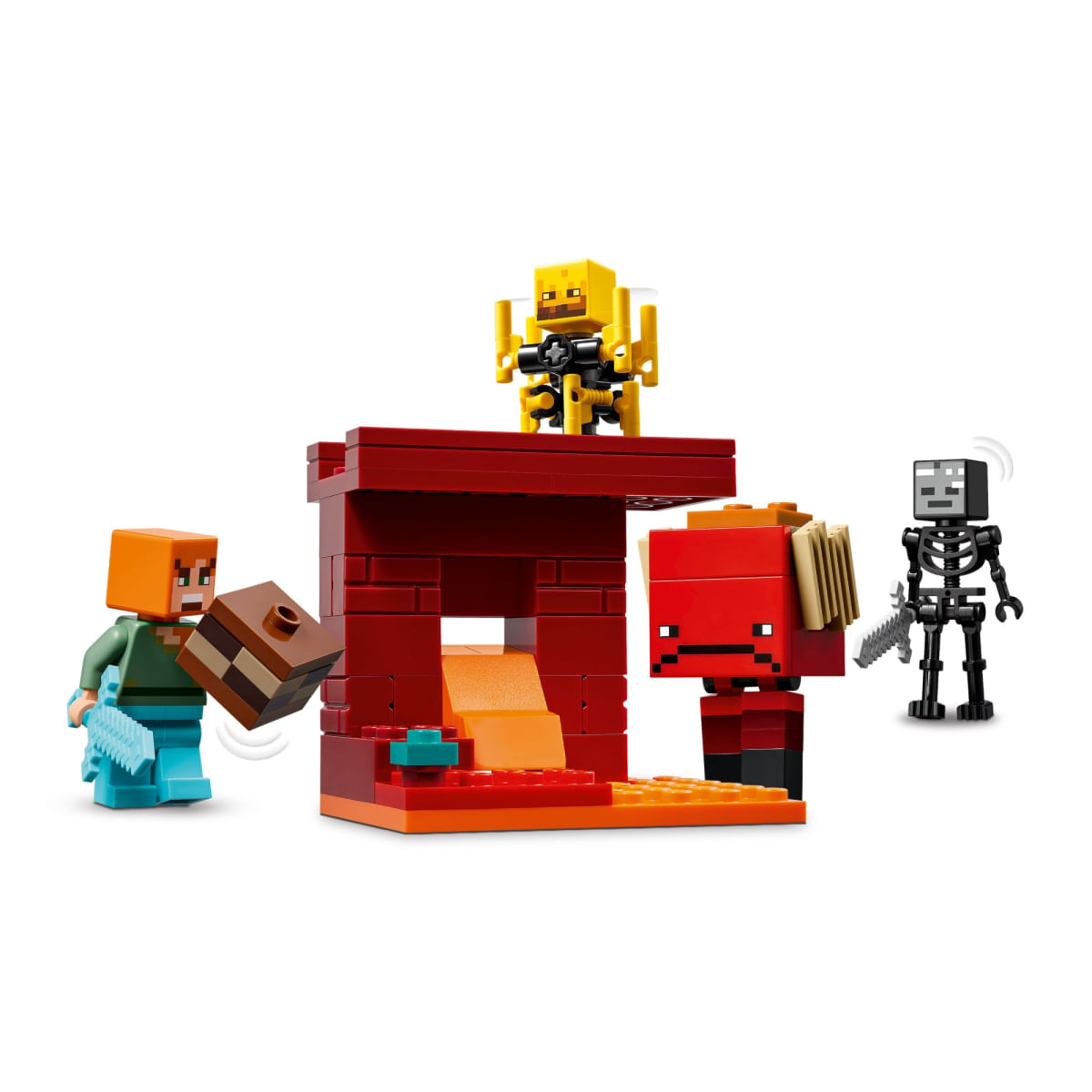 Foto 3 de LEGO® Minecraft® - A Batalha da Lava Nether