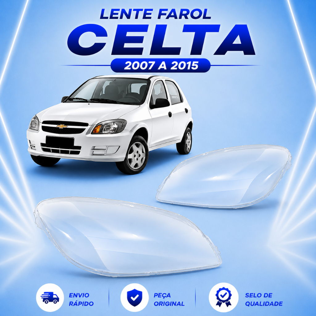 Lente Farol Celta 2007 2008 2009 2010 2011 2012 2013 2014 2015