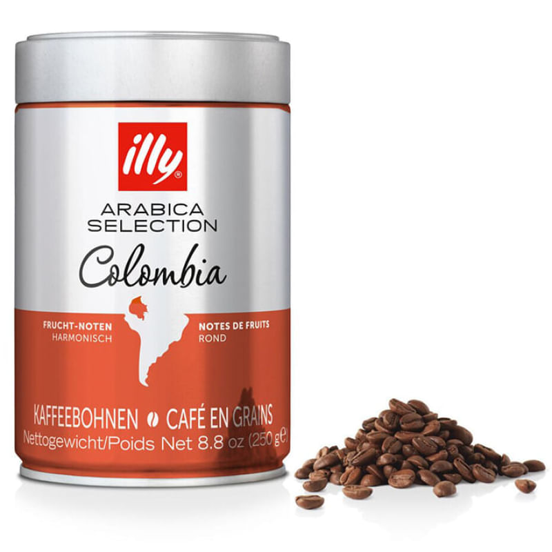 Café Illy em grãos Colômbia 250 g