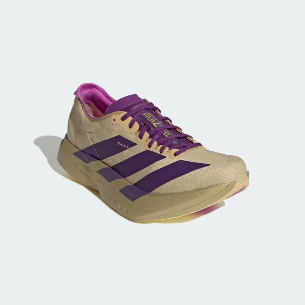 adidas Adizero Adios Pro 4 Sand Rich Purple Gold Metallic — 39 / 40 / 41 / 42, Novo