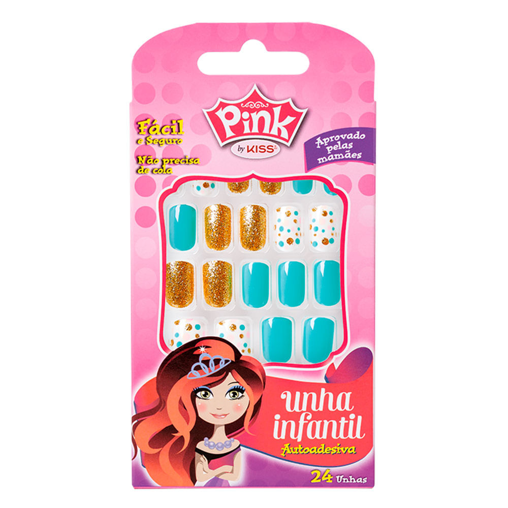 Unhas Postiças Infantis Kiss New York – Sweetness — Sweetness