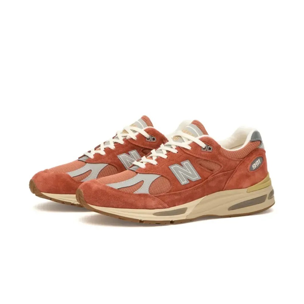 New Balance 991v2 MiUK Potters Clay — 38 / 39 / 40, Novo