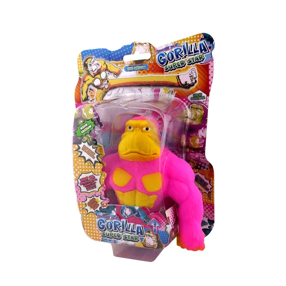 Boneco Elástico Zola de 10cm - Stretchapalz Gorilla