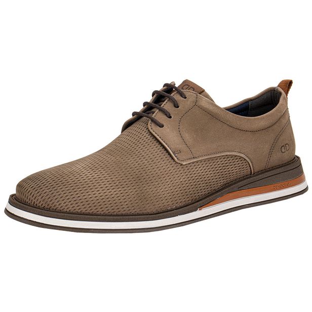 Sapato Masculino Type Democrata - 272101 TAUPE 37