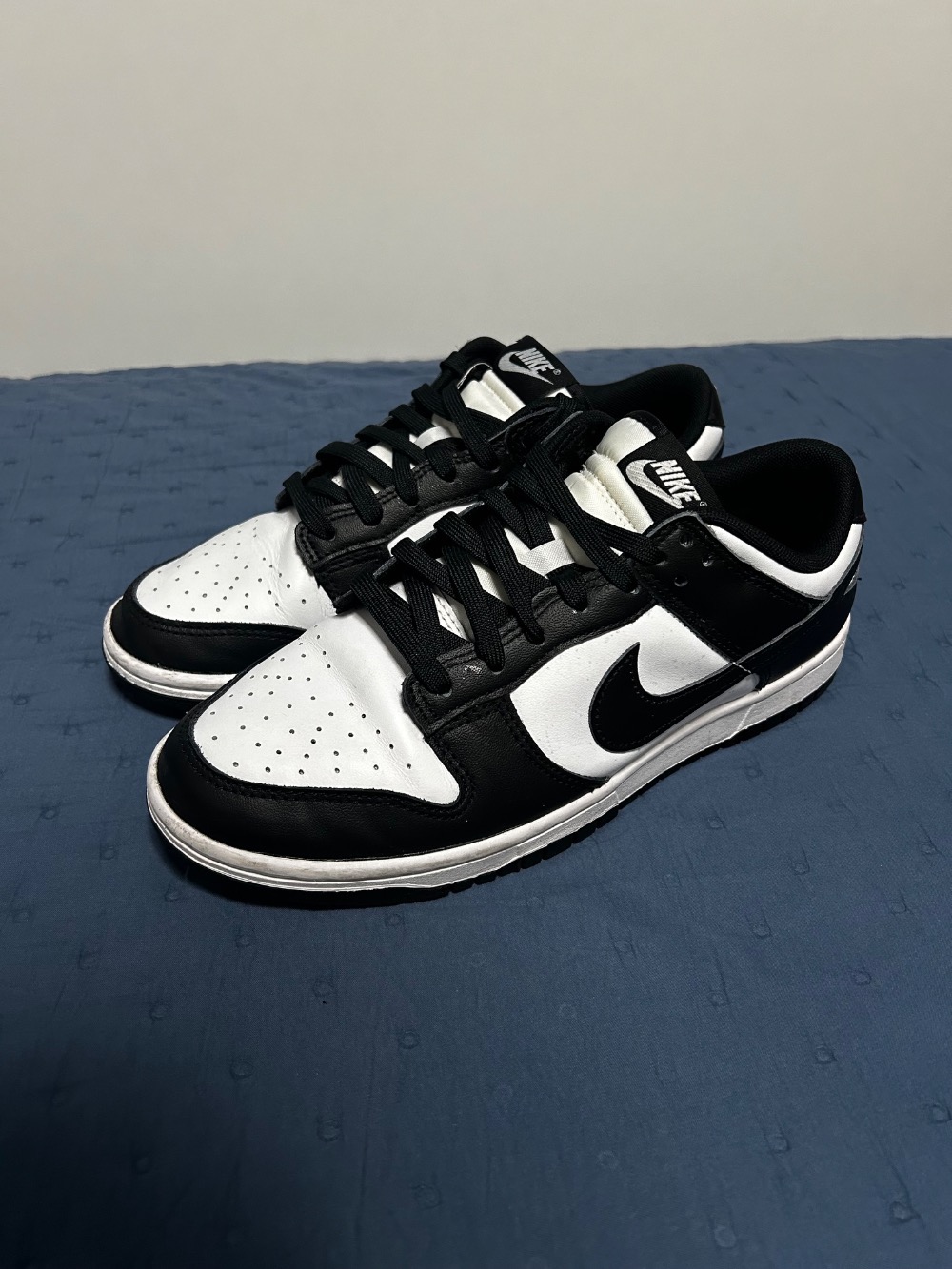 Nike Dunk Low Retro Black White — 40, Usado
