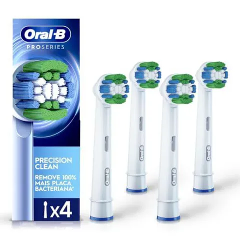 [CC Amazon] Refil Oral-B Escova Elétrica Precision Clean 4un