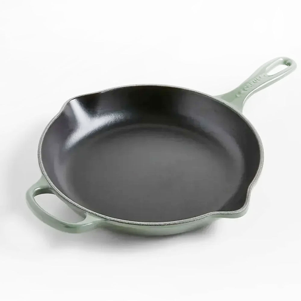 Frigideira Skillet Redonda com Alça Signature 26 cm Verde Thyme Le Creuset