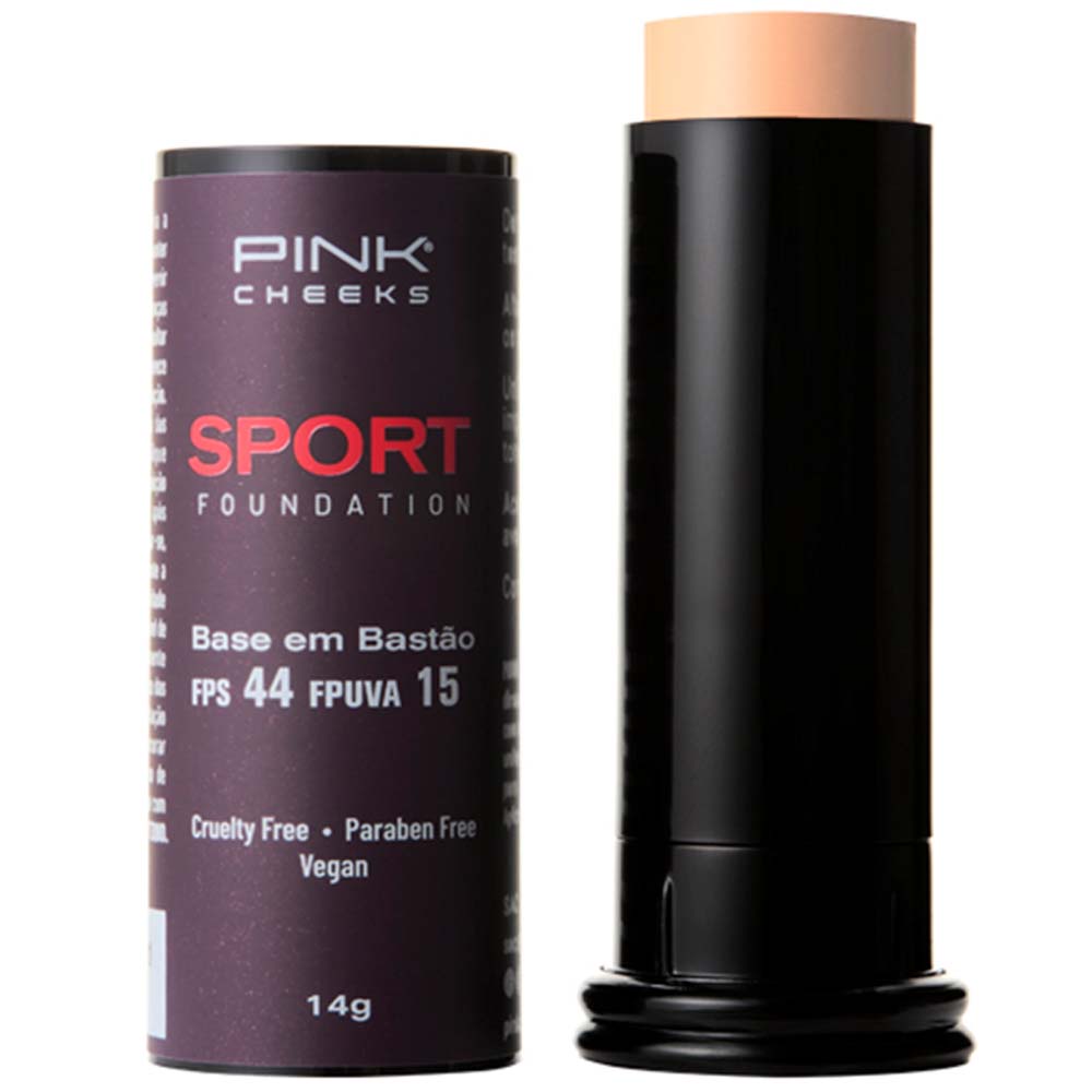 Base em Bastão Pink Cheeks - Sport Make Up Foundation — B10 Bege Neutro
