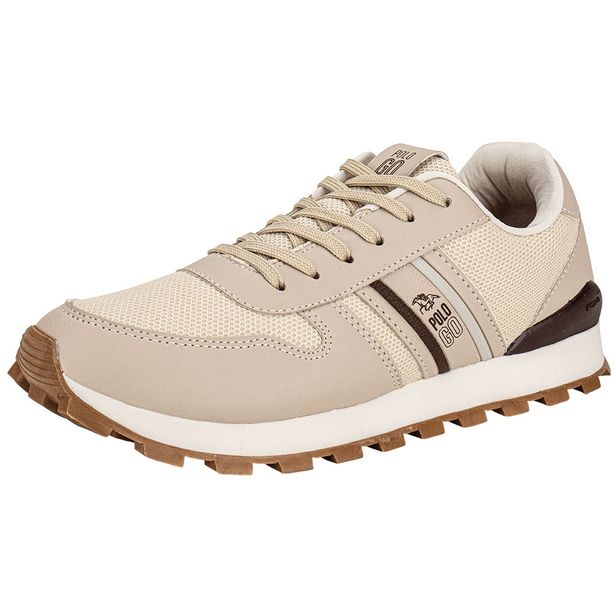 Tênis Masculino Casual Polo Go GO477 MARFIM 37