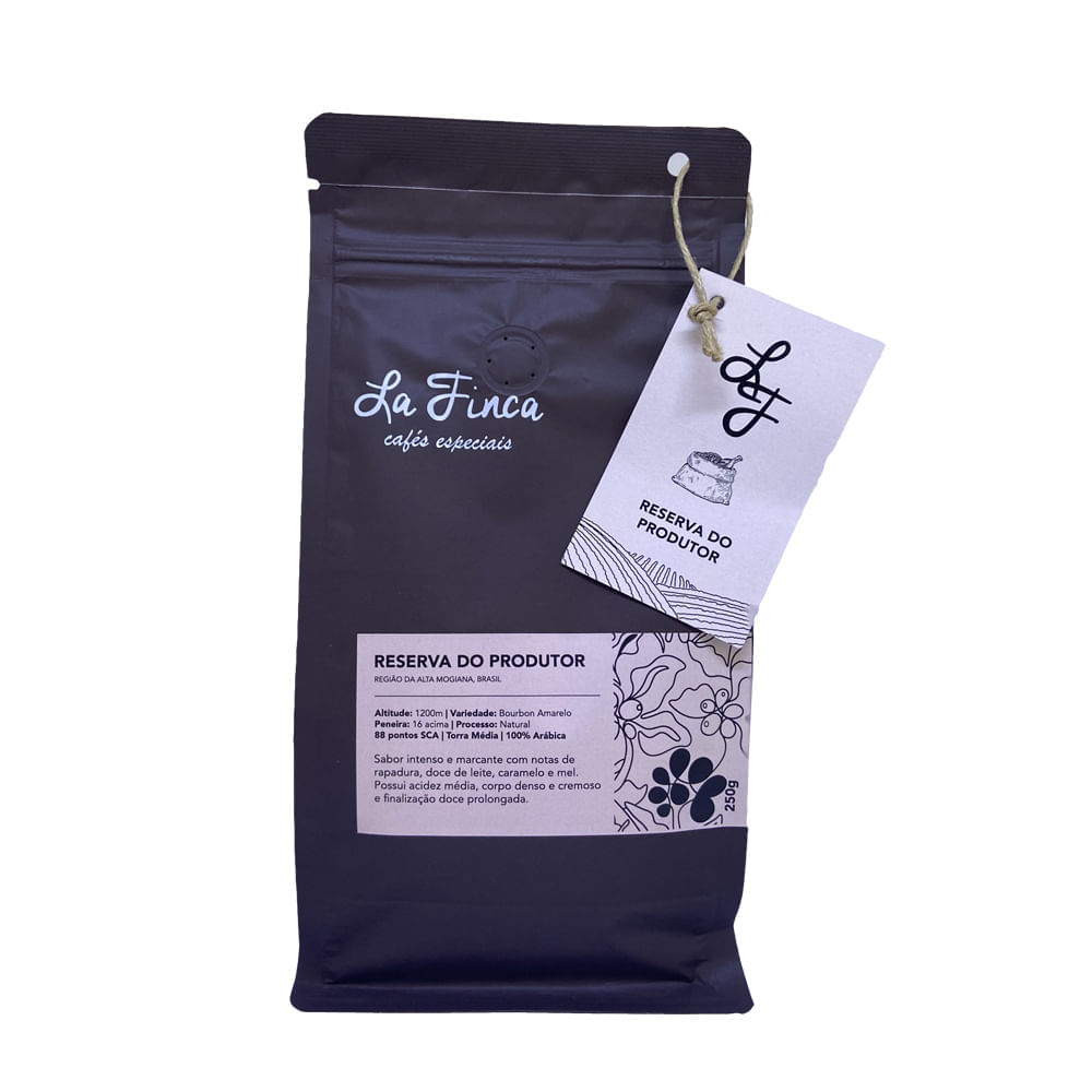 Café La Finca Reserva do Produtor em grãos 250g