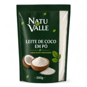 Leite Coco Pó NatuValle 500g Premium Puro