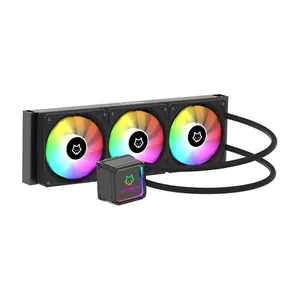 (R$ 199 Selecionados) Water Cooler Husky Freezy ARGB 360mm AMD/Intel