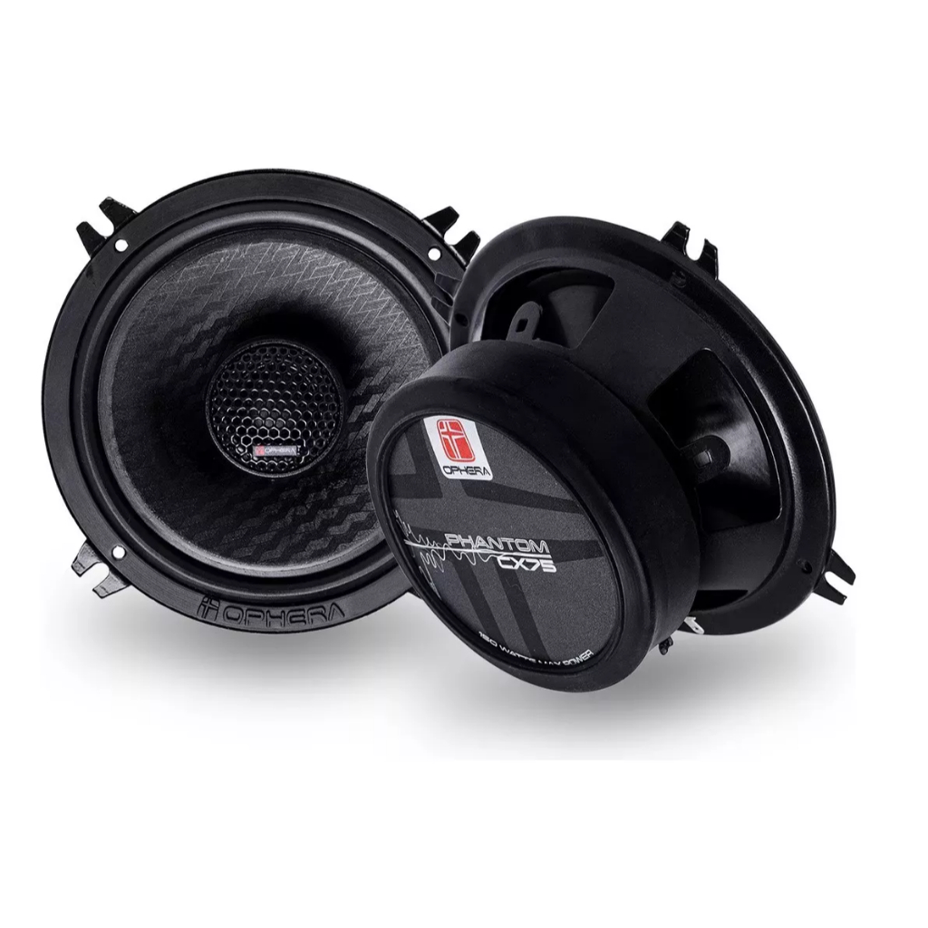Par Alto Falante Coaxial Ophera Phantom Cx75 5'' Polegadas 150w 4ohms