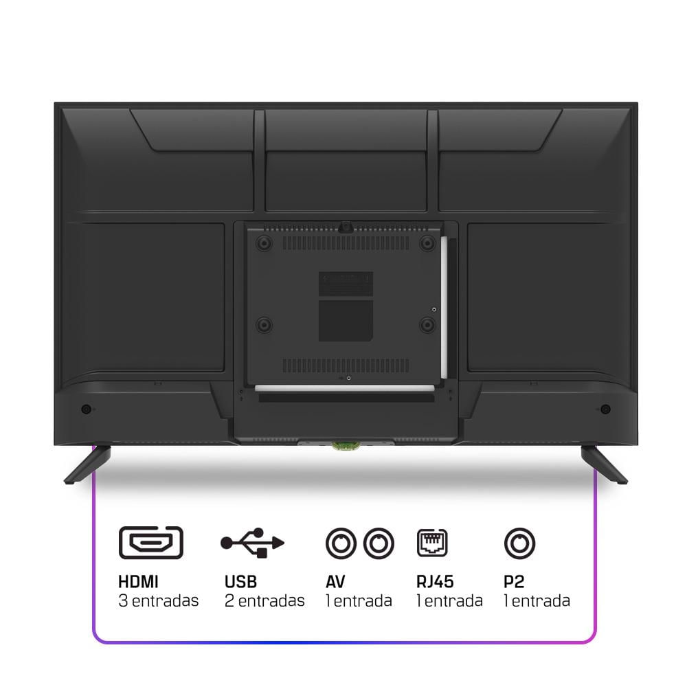 Foto 5 de Smart TV HQ 32 Polegadas HD LED com Wi-Fi, HDMI, USB e acesso a Netflix e YouTube HQS32NKHM