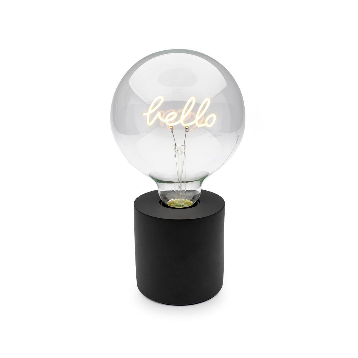 Luminária Lâmpada de Filamento Hello Único