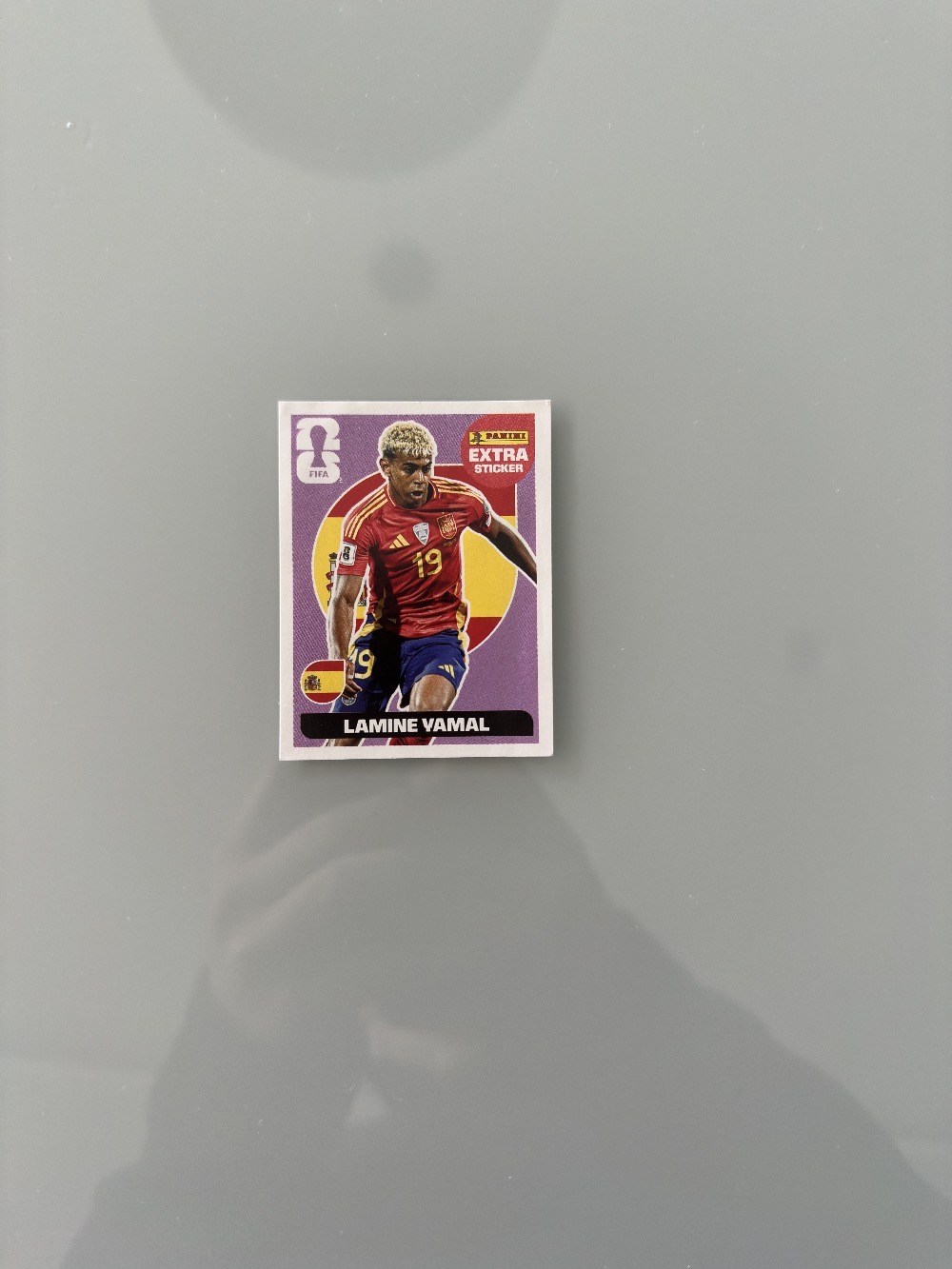 Figurinha Panini Lamine Yamal Roxo Legend Fifa World Cup 2026 — Único, Novo