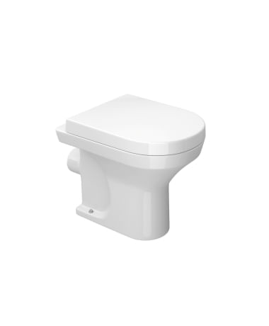 Bacia Convencional Com Saída Horizontal Branco