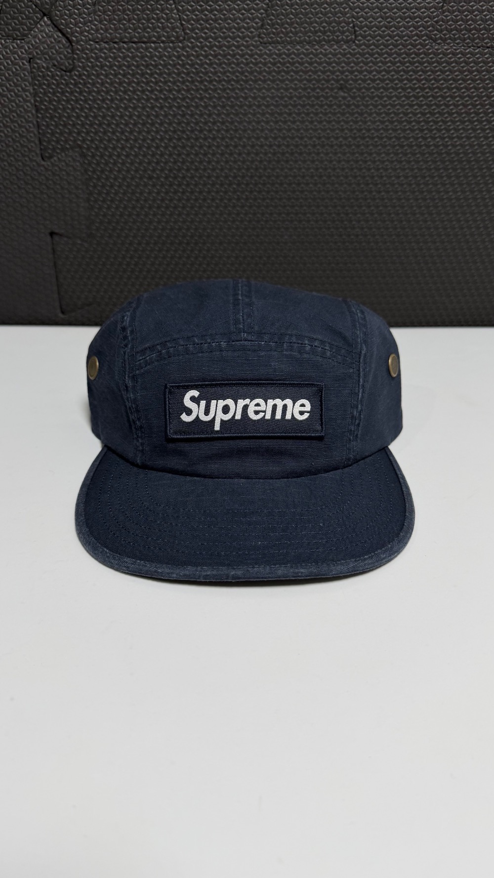 Boné Supreme Military Camp Navy SS26-W4 — Único, Novo