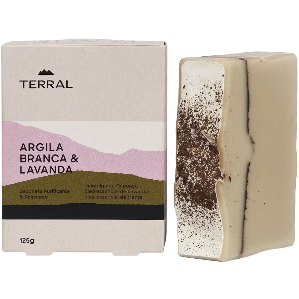Sabonete Argila Branca & Lavanda
