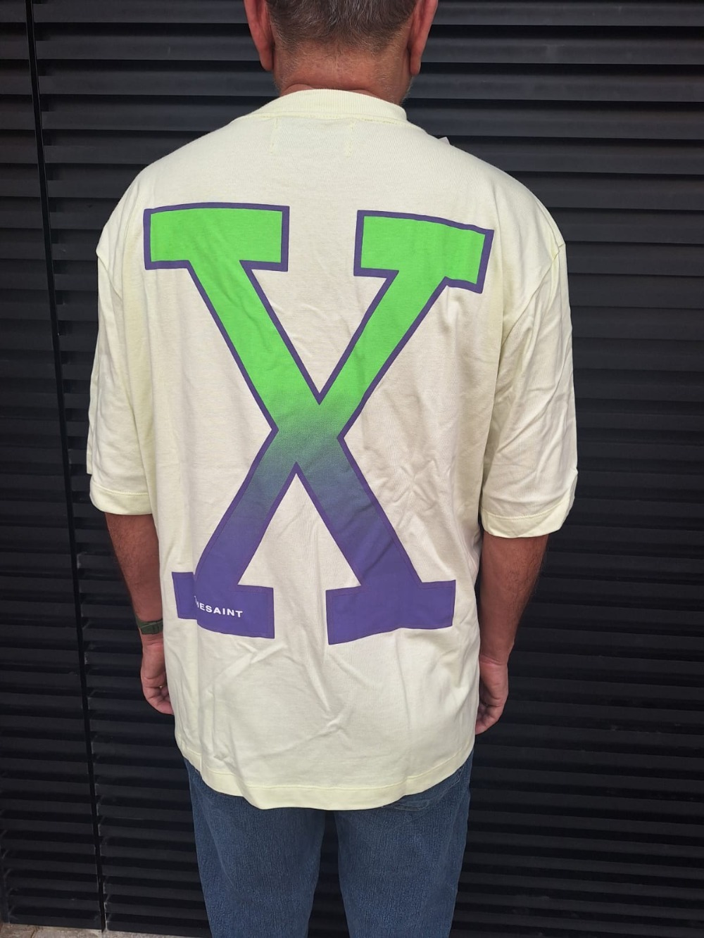 Camiseta THE SAINT Unique X Gradient Light Green — G, Novo