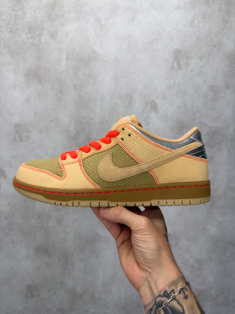 Nike SB Dunk Low Songkran Canvas Parachute Beige — 38 / 39 / 40 / 42 / 43, Novo