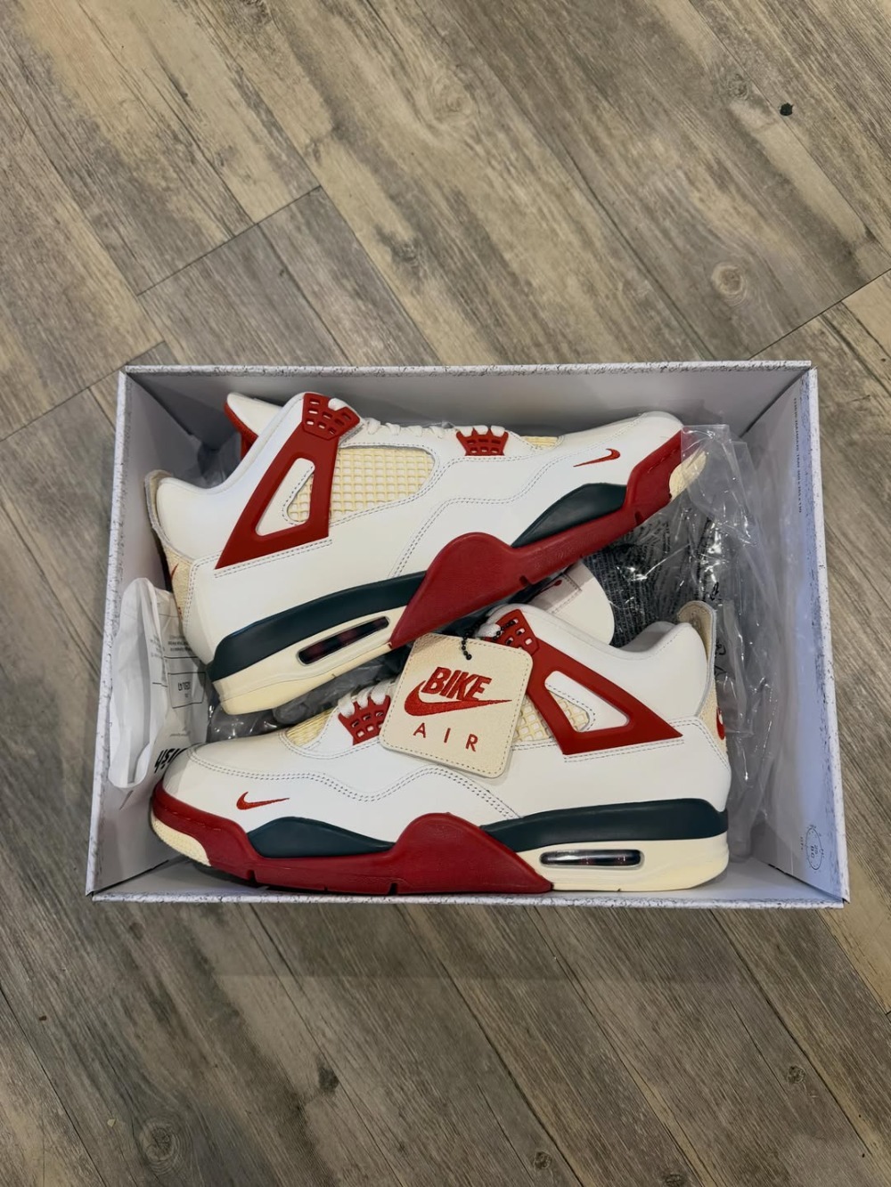 Nigel Sylvester x Air Jordan 4 Brick After Brick — 40, Novo