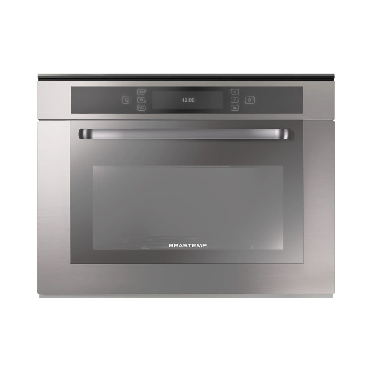 Micro-ondas Brastemp De Embutir 40 Litros cor inox com Grill - BMO40AR 220
