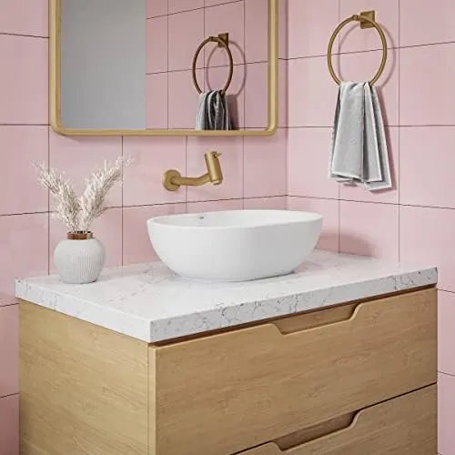 TORNEIRA P/ LAVAT DE PAREDE BASIC GOLD MATTE ROCA