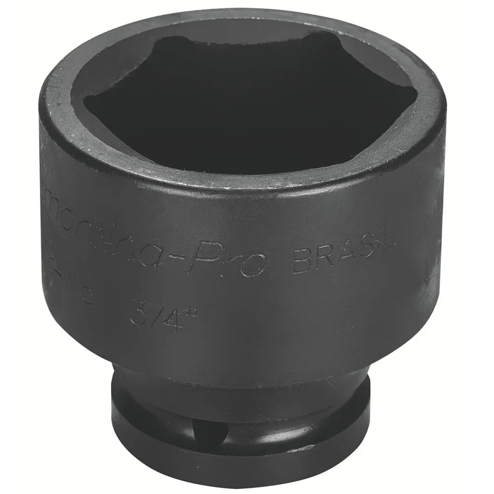 Soquete de Impacto Sextavado com Encaixe 3/4" 32mm Tramontina