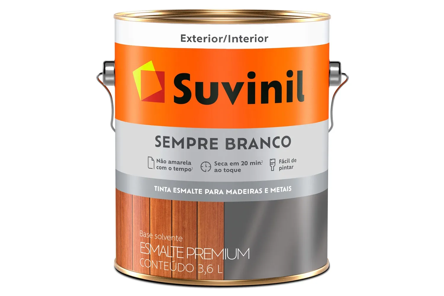 ESMALTE PREMIUM SEMPRE BR ACET 3,6L SUVINIL