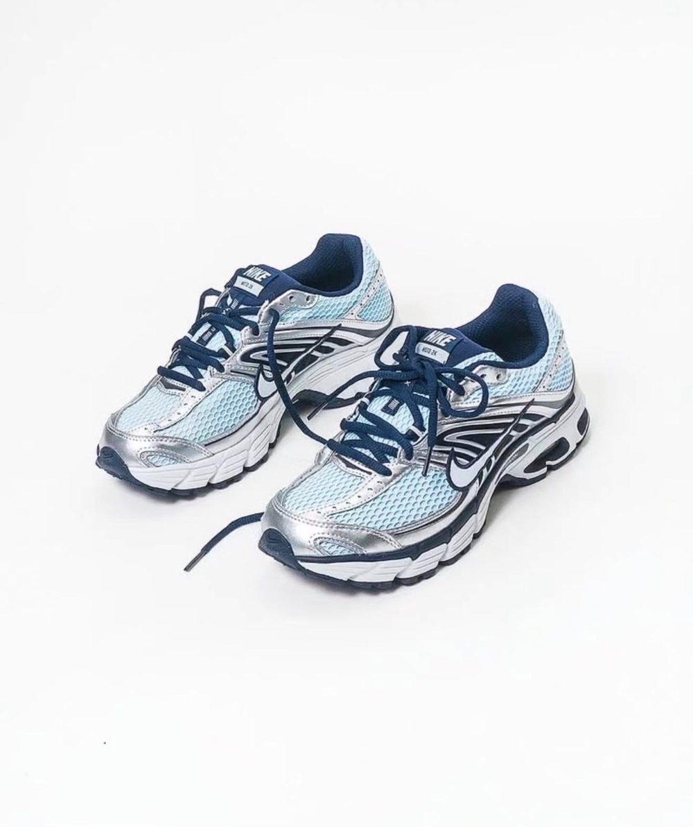 Nike Air Max Moto 2K Celestine Blue Obsidian Metallic Silver Football Gray — 39, Novo