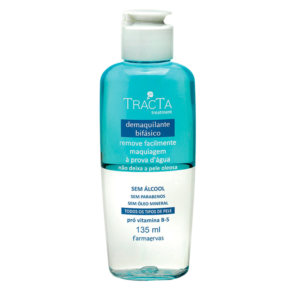 Demaquilante Bifásico Tracta — 135ml