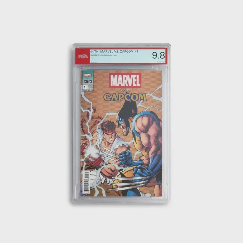 Foto 5 de Marvel vs. Capcom x Kith Comic Cover Book Blind Box — Único, Novo