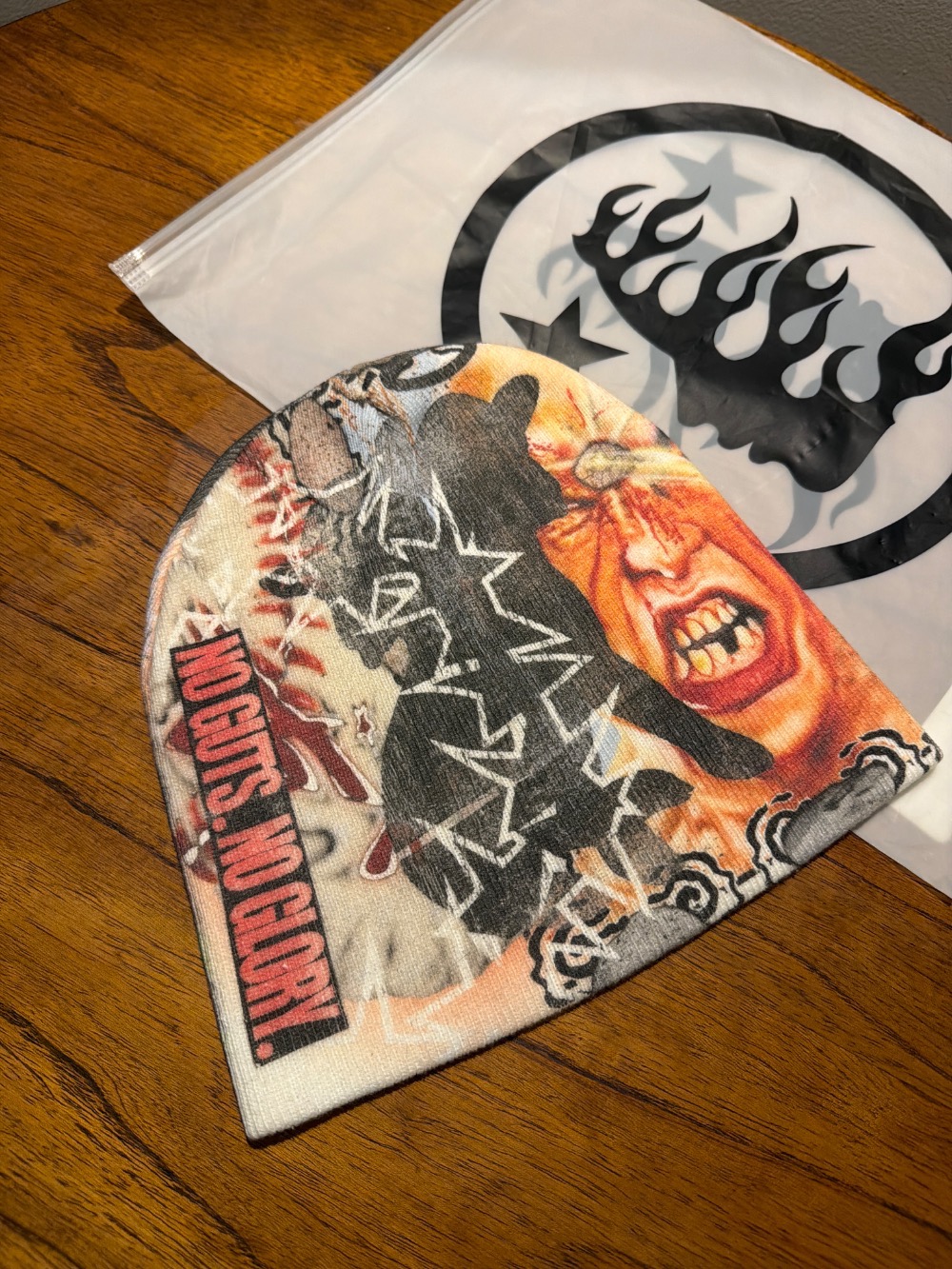 Touca Hellstar No Guts No Glory Multicolor — Único, Novo