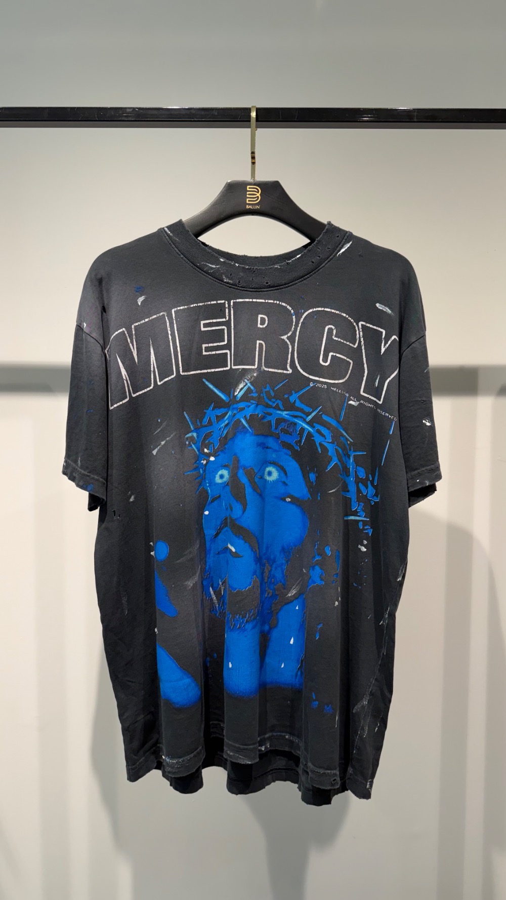 Camiseta Hellstar Mercy Black — G, Novo