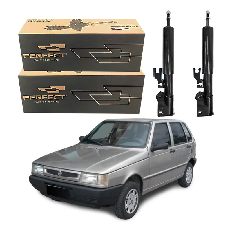 Par Amortecedor Traseiro Uno 1.0 2001 A 2004