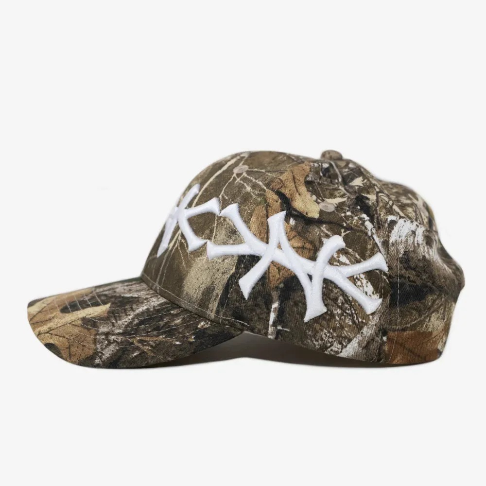 Boné oMA Studios NY Crown Curved Brim Realtree — Único, Novo