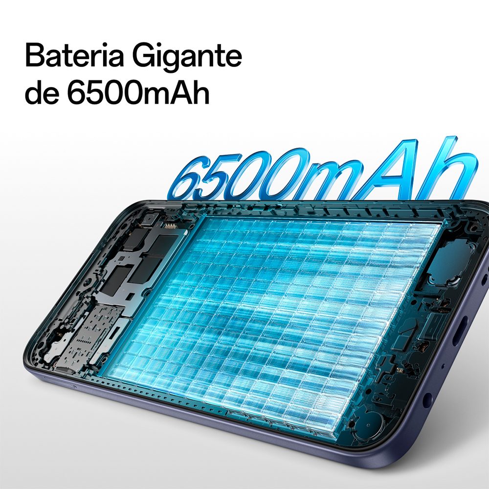 Foto 3 de Celular OPPO A6X 5G Roxo, 256GB, 4GB RAM e Câmera Dupla de 50MP + 2MP