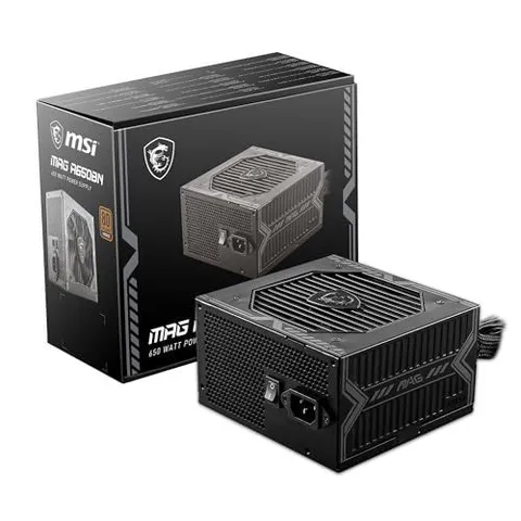 (PRIME) Fonte MSI MAG A650BN 650W, 80 Plus Bronze