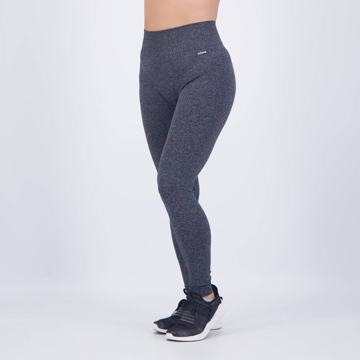 Calça Legging Selene Feminina Cinza Escuro