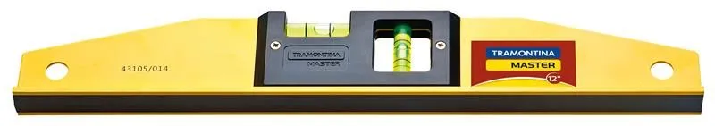NIVEL MAGNETICO EM ALUMINIO 12 COM DUAS AMPOLAS TRAMONTINA