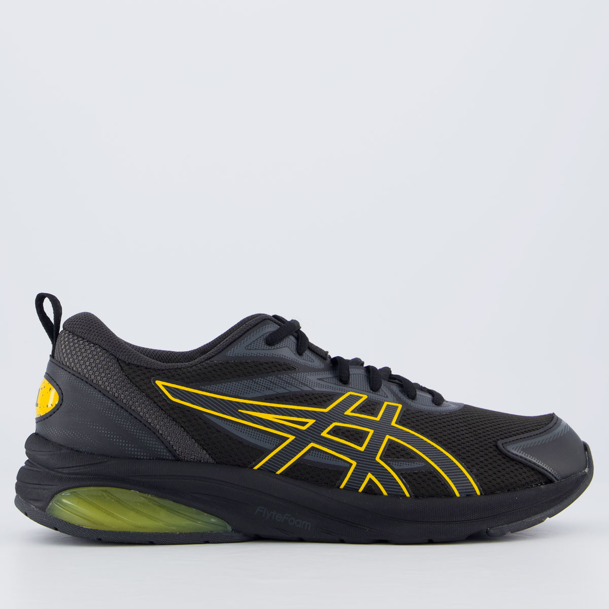 Tênis Asics Gel Quantum KEI Preto e Dourado