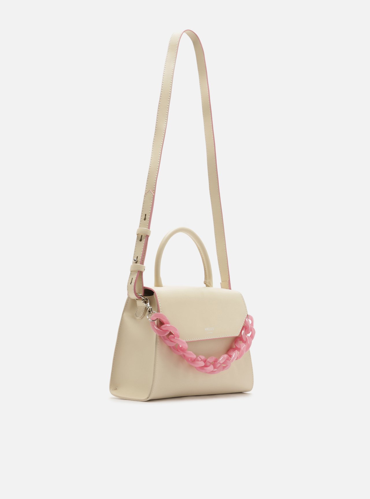Foto 5 de Bolsa Tote Multicolorido Média Alça Corrente