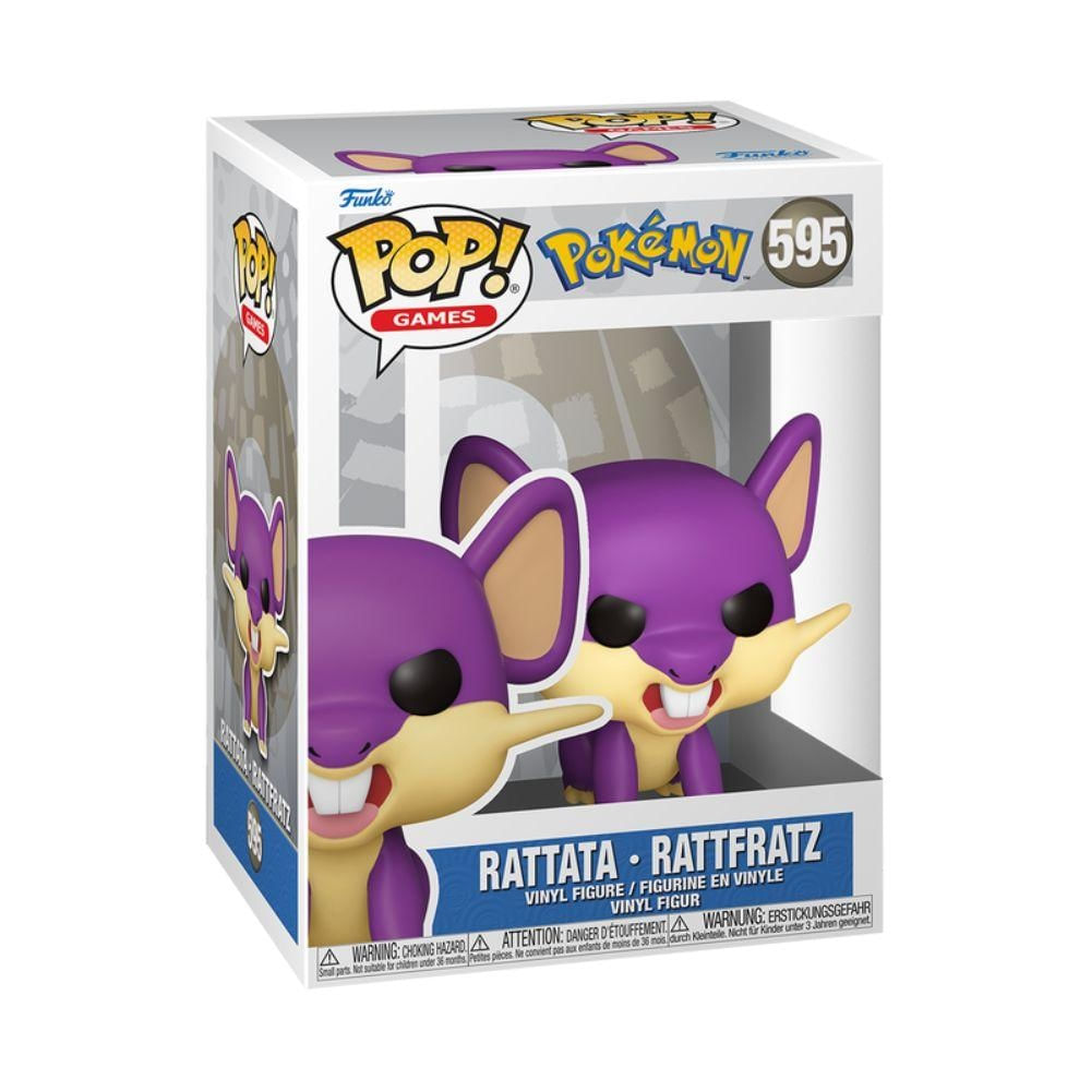 Foto 2 de Boneco Funko Pop! Pokémon - Rattata (EMEA)