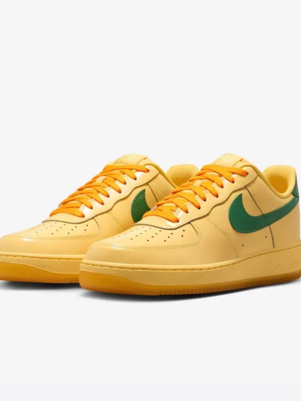 Nike Air Force 1 Low Topaz Gold Light Laser Orange — 37, Novo