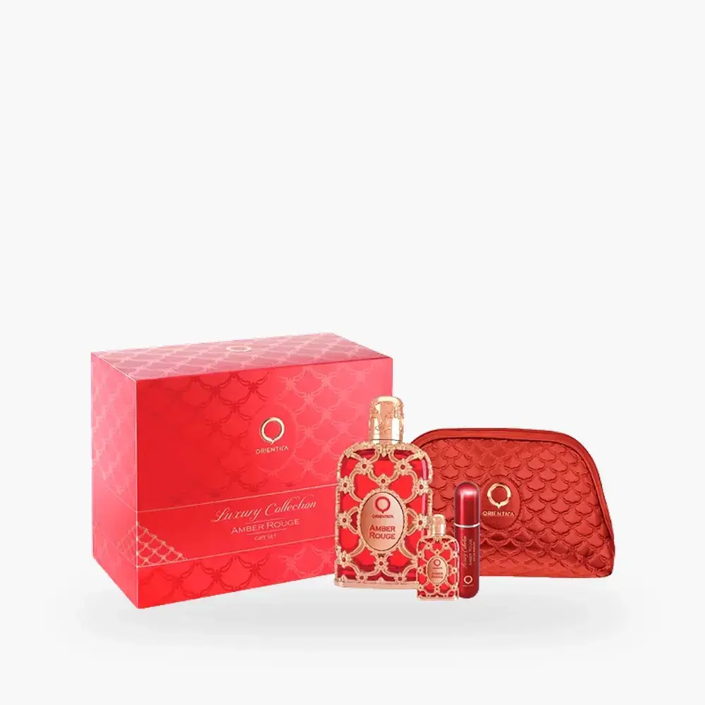 Kit Luxury Collection Amber Rouge (Orientica) — 80ml x 7,5ml