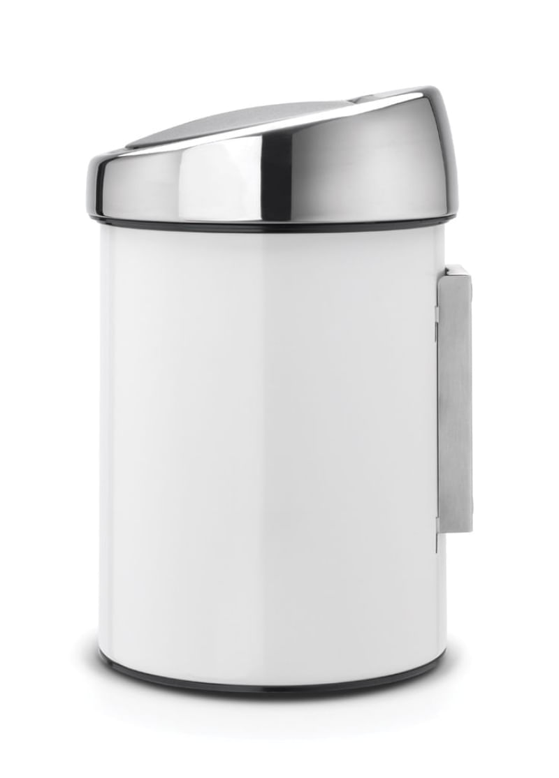Foto 2 de Lixeira Touch Bin 3 Litros em Aço Brabantia Branca