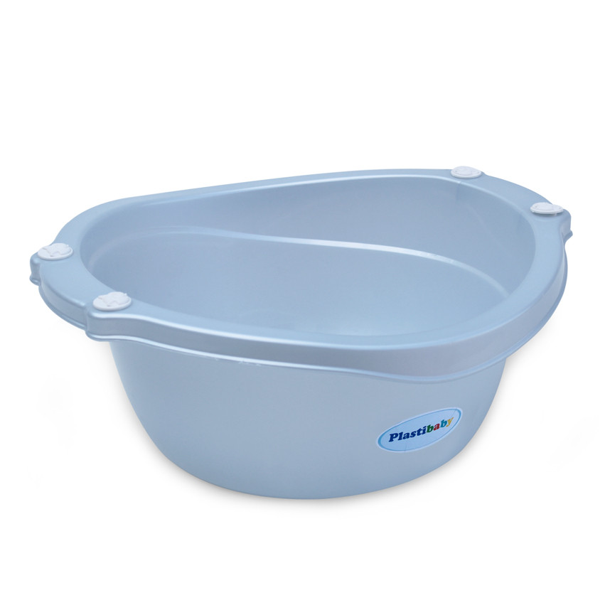 Bacia Infantil Plastibaby 14 Litros Azul Perolado