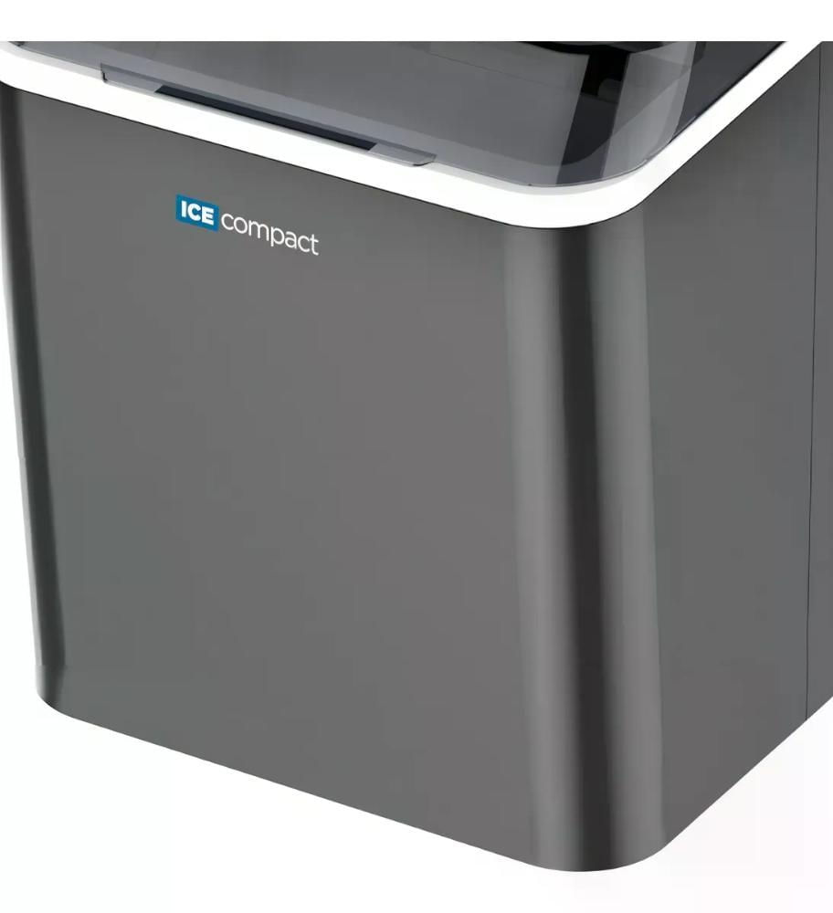 Foto 2 de Máquina De Gelo 12 Kg Inox Ice Compact - Emg04 - Eos Cor Cinza