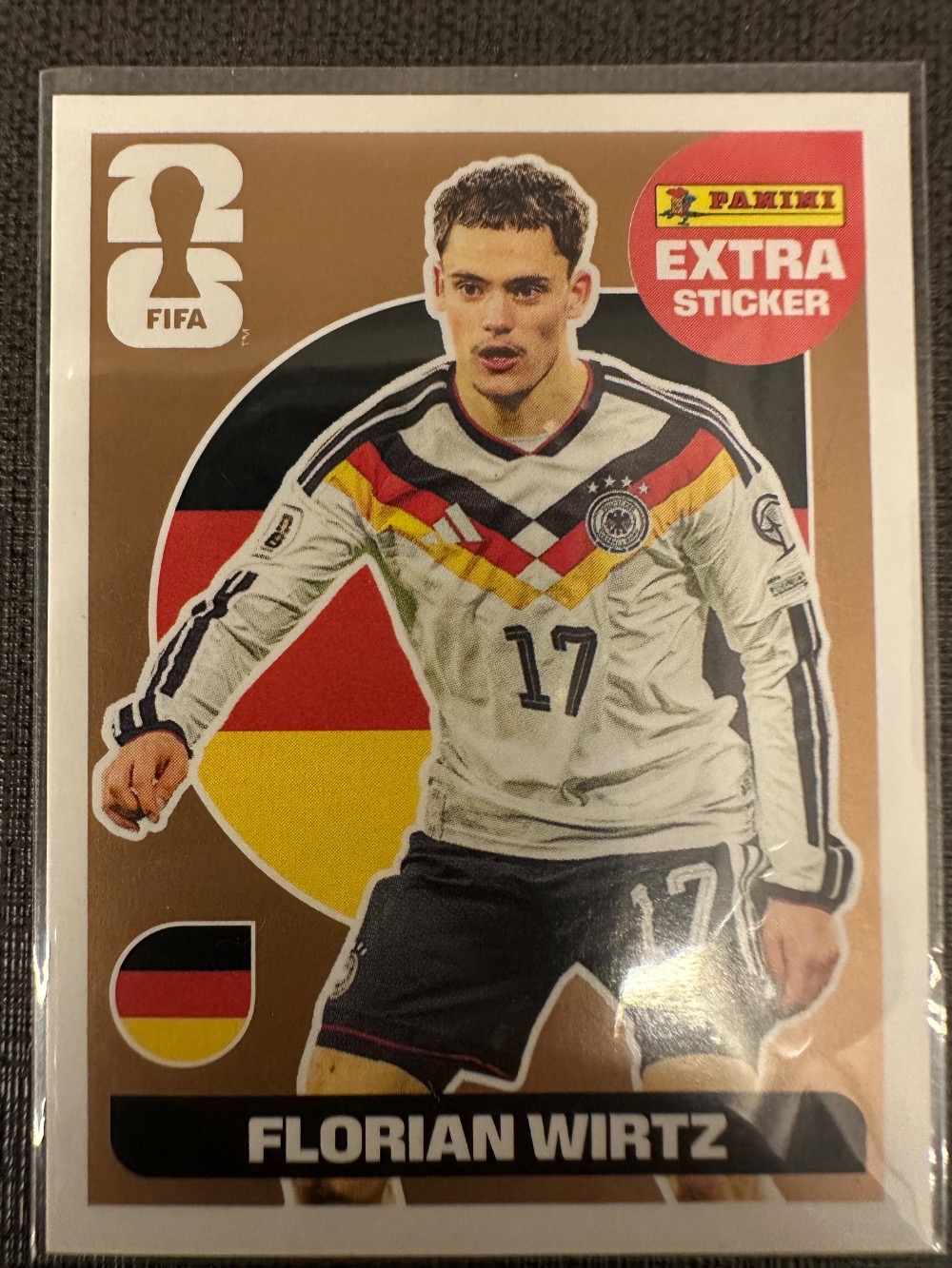 Figurinha Panini Florian Wirtz Legend Bronze FIFA World Cup 2026 — Único, Novo